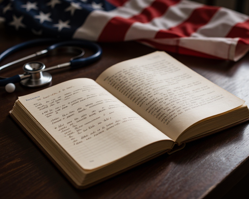 Symbolic representation of the Fauci diary