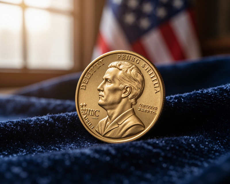 Commemorative Gold-finished Coin