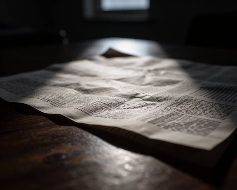 Symbolic Newspaper