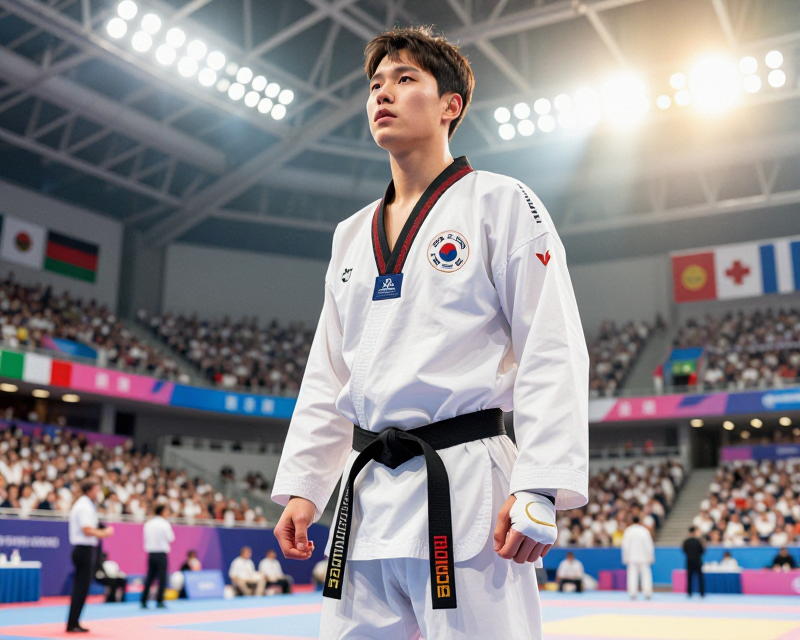 Taekwondo Victory Moment