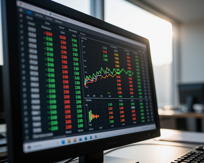 Financial Market Data Visualization