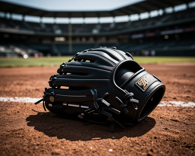 Cinematic Baseball Glove Detail