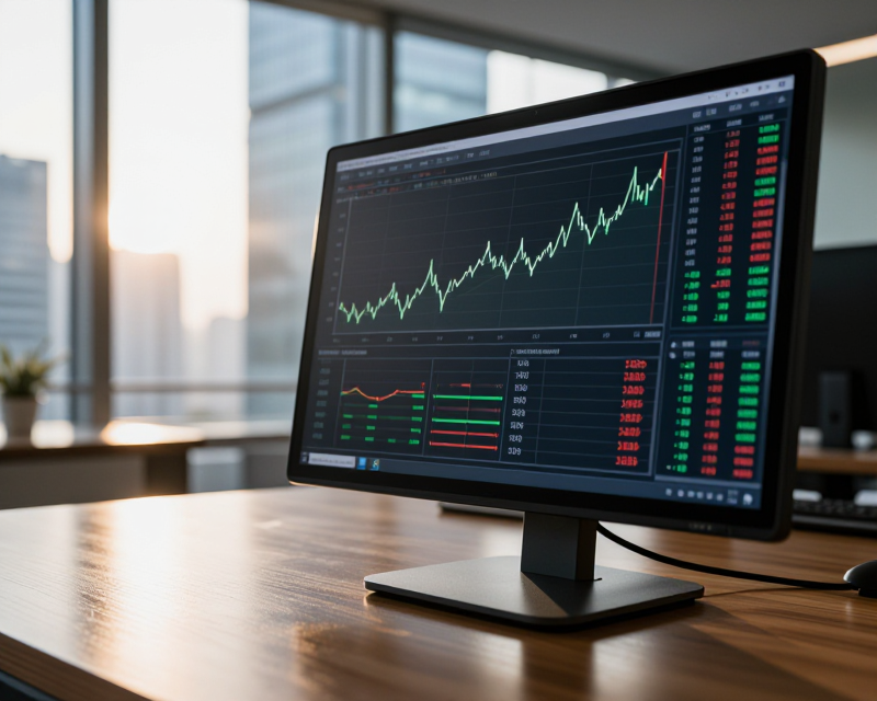 Financial Market Data Display