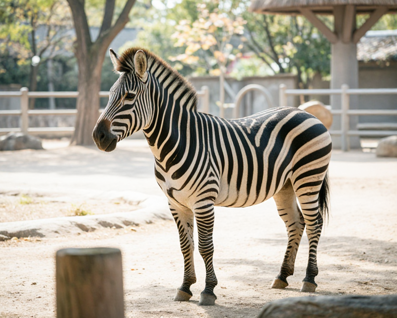 Zoo Animal Reflection
