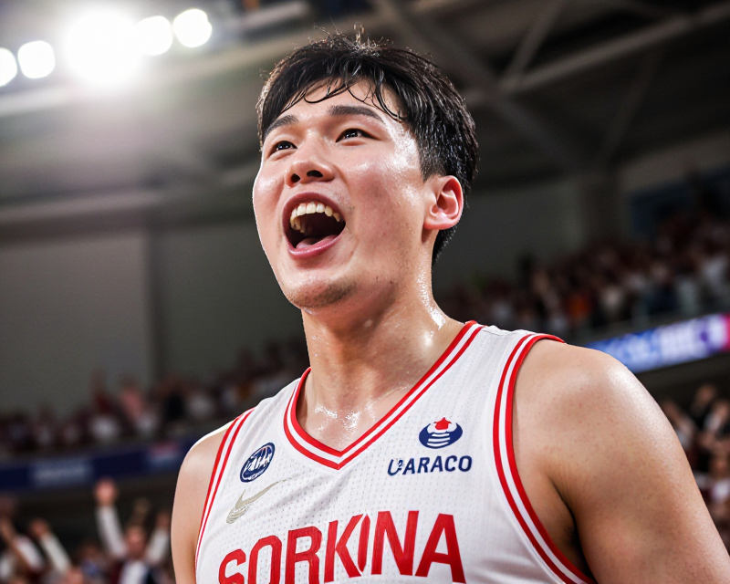 Basketball Victory Moment