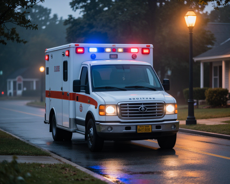 Emergency Scene Reflection
