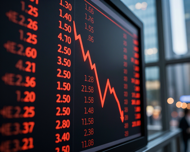 Stock Market Decline Visualization